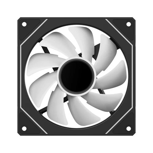 Ocypus GAMMA F12 UNI ARGB Chassis Fan 120mm 50 CFM 1.65mm H2O Black 3 in 1 - GAMMA-F12-BK3AM00U-GL