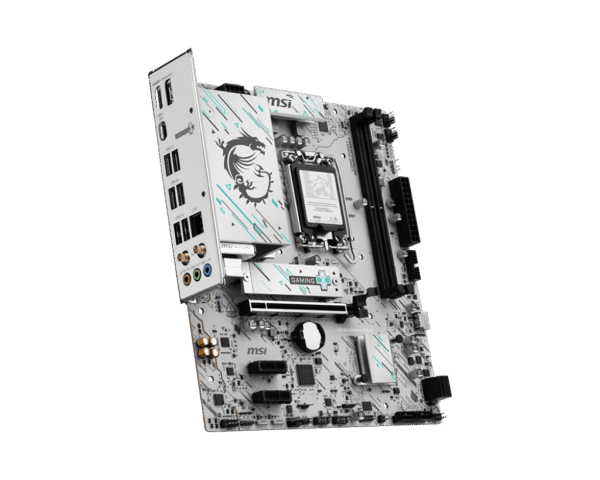 3 MSI H810M GAMING WIFI6E mATX Motherboard for Intel Core Ultra Series 2, DDR5 6400+ MT/s, Wi-Fi 6E, PCIe 5.0, USB 20G Type-C - H810M GAMING WIFI6E