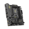 MSI MAG B860M MORTAR WIFI mATX Motherboard for Intel Core Ultra Series 2, DDR5 9200+ MT/s, Wi-Fi 7, Thunderbolt 4, PCIe 5.0 M.2 - MAG B860M MORTAR WIFI