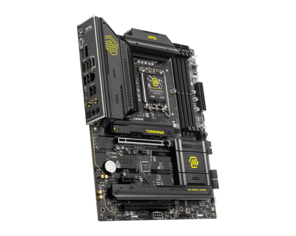 MSI MAG B860 TOMAHAWK WIFI ATX Motherboard for Intel Core Ultra Series 2, DDR5 9200+ MT/s, Wi-Fi 7, Thunderbolt 4, PCIe 5.0 M.2 - MAG B860 TOMAHAWK WIFI