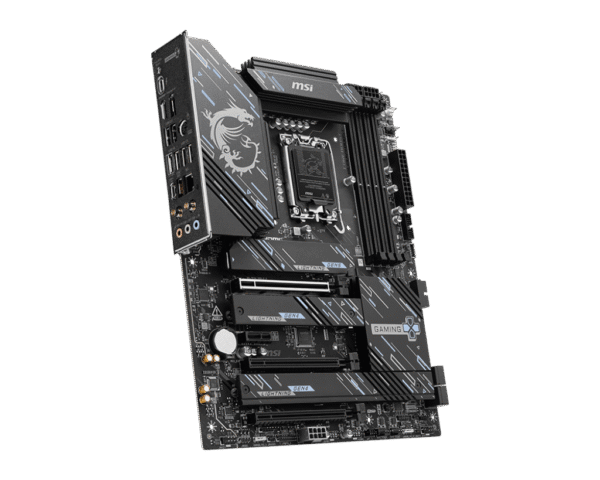 MSI Z890 GAMING PLUS WIFI ATX Motherboard for Intel Core Ultra Series 2, DDR5 9200+ MT/s, Wi-Fi 7, Thunderbolt 4, PCIe 5.0 M.2 - Z890 GAMING PLUS WIFI