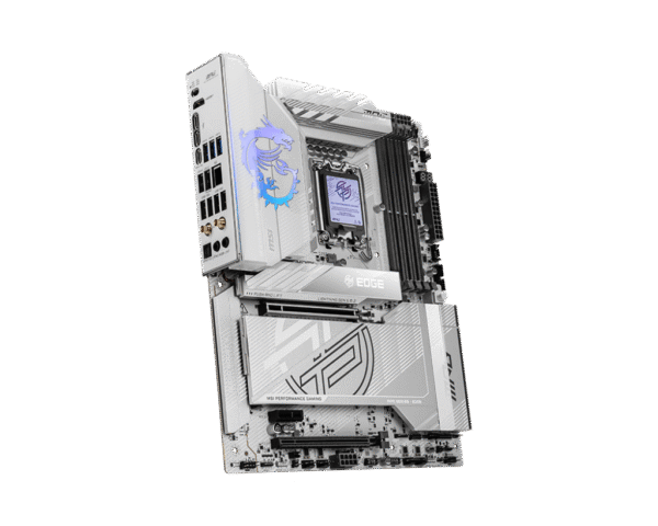MSI MPG Z890 EDGE TI WIFI ATX Motherboard for Intel Core Ultra Series 2, DDR5 9200+ MT/s, Wi-Fi 7, Dual Thunderbolt 4, PCIe 5.0 M.2 - MPG Z890 EDGE TI WIFI