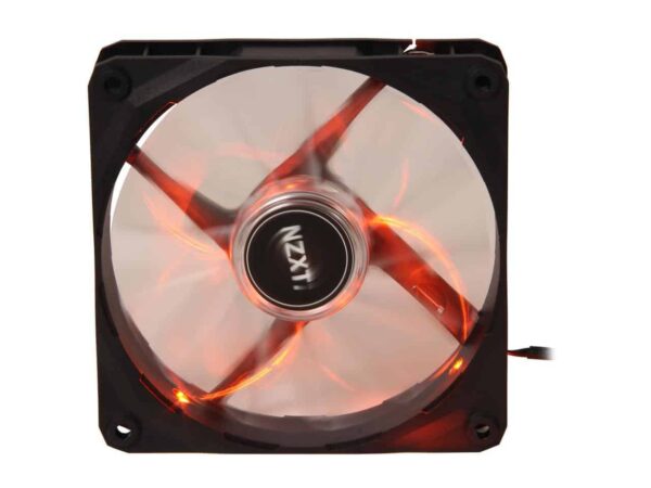 NZXT FZ-120mm LED Airflow Fan - Orange - RF-FZ120-O1