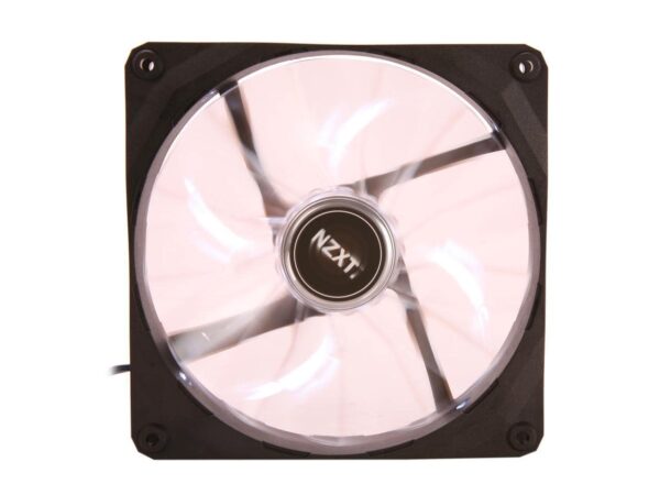 35-146-023-02 NZXT FZ-140mm LED Airflow Fan - White - RF-FZ140-W1
