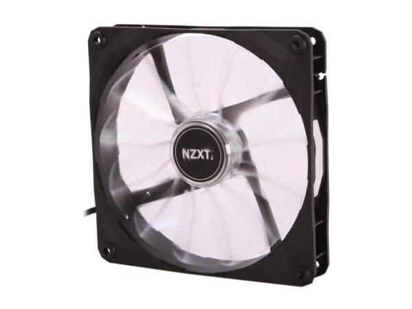 35-146-023-03NZXT FZ-140mm LED Airflow Fan - White - RF-FZ140-W1 1 NZXT FZ-140mm LED Airflow Fan - White - RF-FZ140-W1