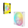 4 CORSAIR iCUE LINK LX120 RGB White 120mm PWM Fan Magnetic Dome Bearing - CS-CO-9051029-WW