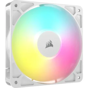 CORSAIR RS120 ARGB Chassis Fan 120mm 72.8 CFM 4.15mm H2O White - CS-CO-9050184-WW