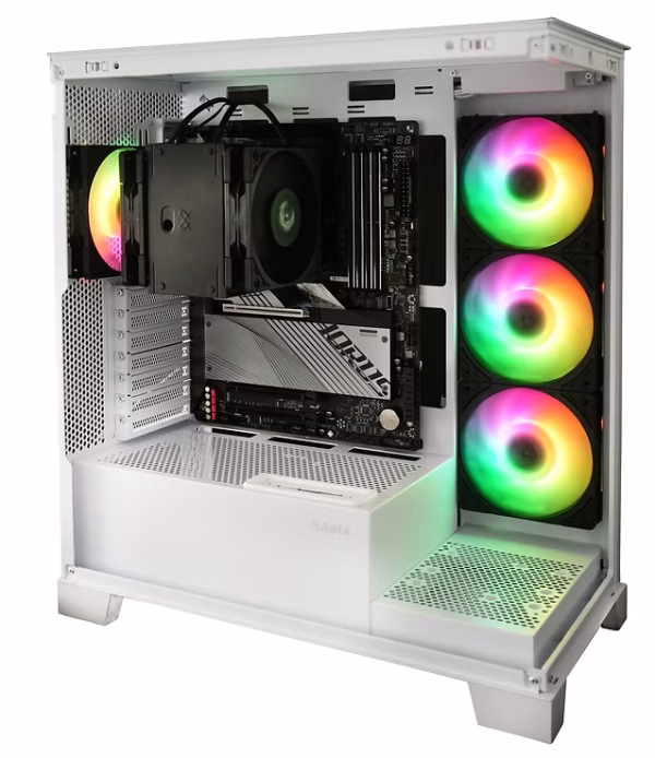 SCYTHE Wonder Tornado 120 PWM ARGB 120mm Case Fan 2500 RPM 3-Pack - WT1225FD25ARX3-P