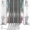 Scythe Mugen 6 Dual Fan White ARGB Edition Air Cooler 6 Heat Pipes 2500 RPM Intel LGA 1851 AMD AM5 - SCMG-6000DWR