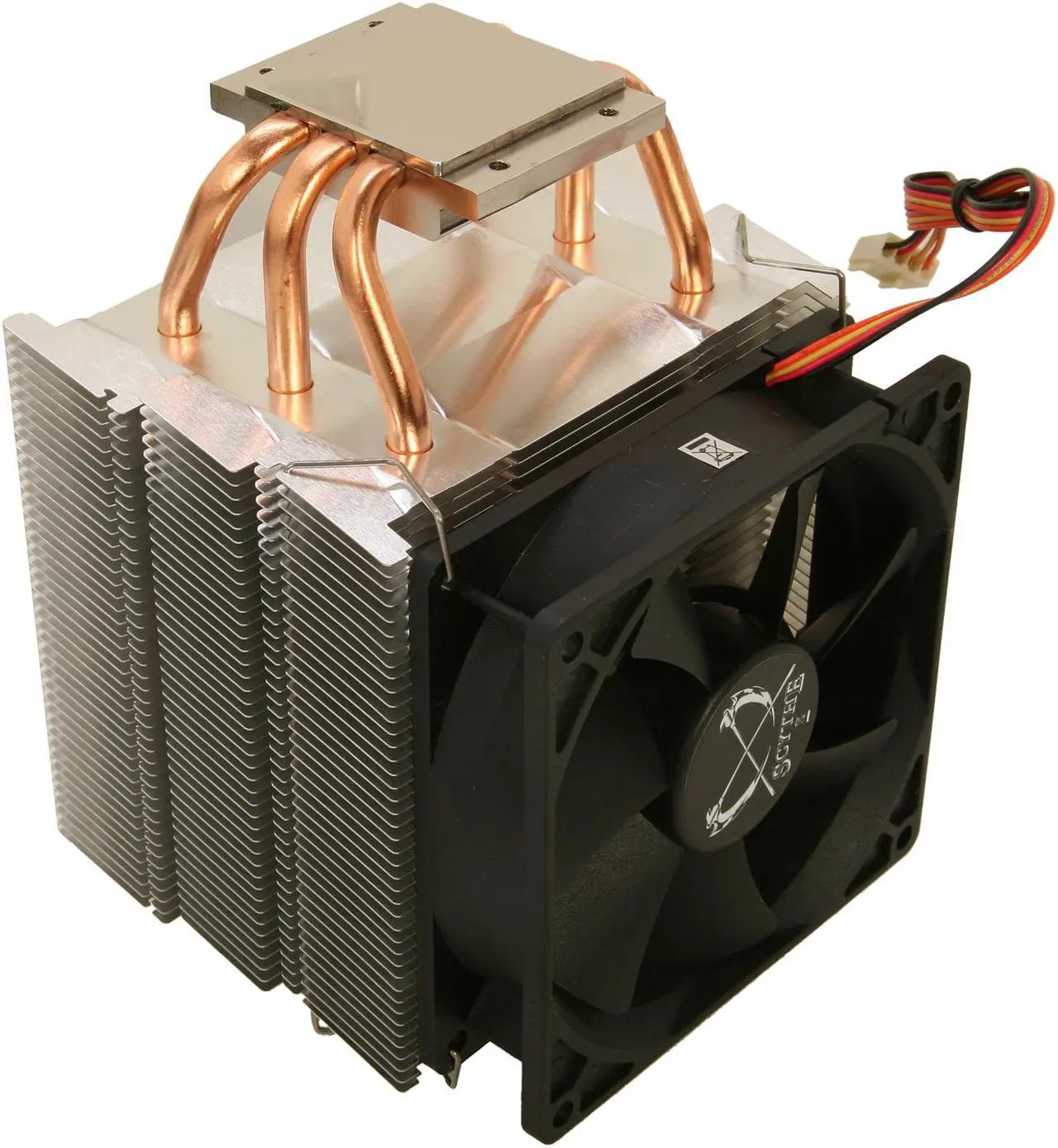 Scythe Katana 4 CPU Cooler 3 Heat Pipes 92mm PWM Fan Intel LGA 1700 AMD AM5 - SCKTN-4000 1 Scythe Katana 4 CPU Cooler 3 Heat Pipes 92mm PWM Fan Intel LGA 1700 AMD AM5 - SCKTN-4000