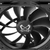 Scythe Kaze Flex II PWM Chassis Fan 120mm 90.28 CFM 2000 RPM - KFS1225FD20-P