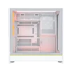 MONTECH HS01 PRO White ATX Mid-Tower Case High-Airflow Reversible Layout 360mm Radiator Support - HS01 Pro White
