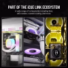 4 CORSAIR iCUE LINK QX120 RGB White 120mm PWM Fan Expansion Kit Magnetic Dome Bearing - CO-9051005-WW