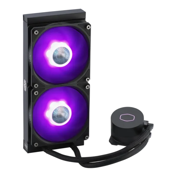 4 COOLER MASTER ML240 ILLUSION 240mm AIO Liquid Cooler ARGB - MLX-D24M-A18P2-R1
