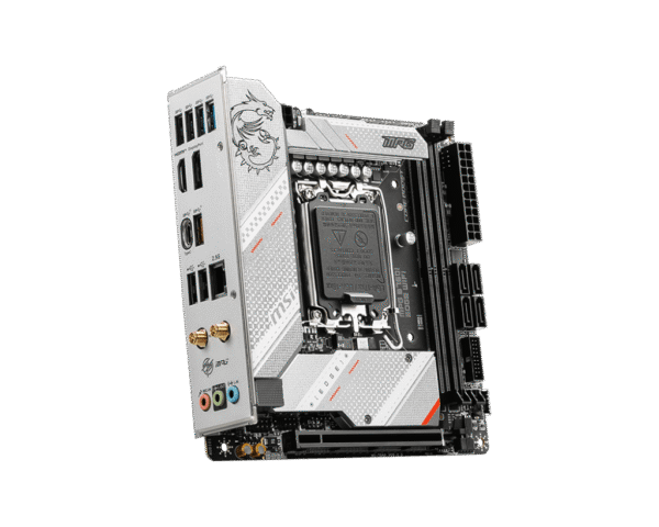 4 MSI MPG B760I EDGE WIFIMSI MPG B760I EDGE WIFI Motherboard Intel B760 LGA 1700 DDR5 7200MHz Wi-Fi 6E - MPG B760I EDGE WIFI
