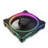 Asus Prime MR120 ARGB Reverse 120mm Fan Black - 1600RPM PWM - PRIME MR120 FAN ARGB REVERSE BLACK