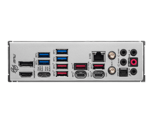 MSI MPG Z790 EDGE TI MAX WIFI ATX Motherboard for Intel 14th/13th/12th Gen, DDR5 7800+ MHz, Wi-Fi 7, PCIe 5.0 M.2 - MPG Z790 EDGE TI MAX WIFI