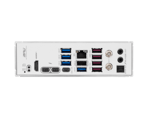 MSI MPG Z890 EDGE TI WIFI ATX Motherboard for Intel Core Ultra Series 2, DDR5 9200+ MT/s, Wi-Fi 7, Dual Thunderbolt 4, PCIe 5.0 M.2 - MPG Z890 EDGE TI WIFI