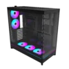 MONTECH HS02 PRO Black ATX Mid-Tower Case Crystal Glass 360mm Radiator Support - HS02 Pro Black