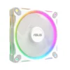 ASUS Prime MR120 ARGB Reverse Chassis Fan 120mm 58 CFM 1.38mm H2O White Triple Pack - PRIME MR120 FAN ARGB REVERSE WHITE