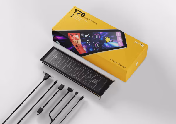 5 HYTE Y70 Touch Infinite 14.9-inch IPS 2.5K 60Hz Touchscreen Display Upgrade Kit - ACC-HYTE-LK-Y7TTI-BB