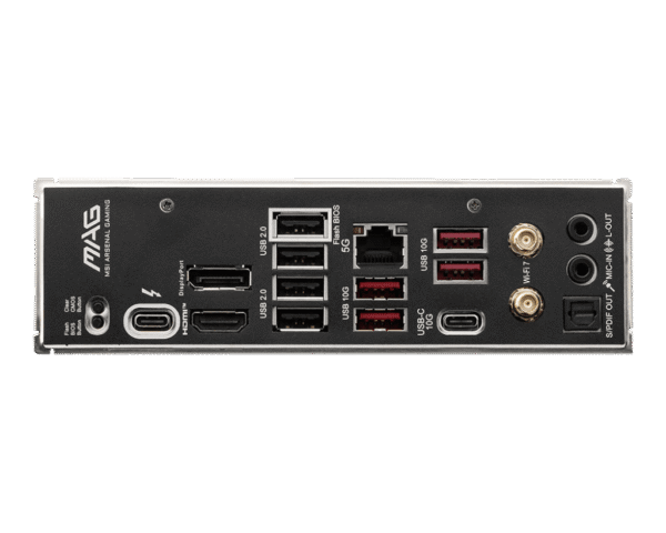 MSI MAG B860 TOMAHAWK WIFI ATX Motherboard for Intel Core Ultra Series 2, DDR5 9200+ MT/s, Wi-Fi 7, Thunderbolt 4, PCIe 5.0 M.2 - MAG B860 TOMAHAWK WIFI