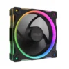 ASUS Prime MR120 ARGB 120mm PWM Fan Triple Pack Sleeve Bearing 28mm Thick Black - PRIME MR120 FAN ARGB BLACK 3IN1