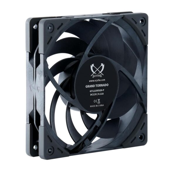 Scythe Grand Tornado PWM Chassis Fan 120mm 97.82 CFM 3000 RPM - GT1225FD30-P