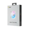 OCYPUS Delta F12 ARGB PWM Chassis Fan 120mm 73 CFM 4.3mm H2O White - DELTA-F12-WH1AM00X-GL