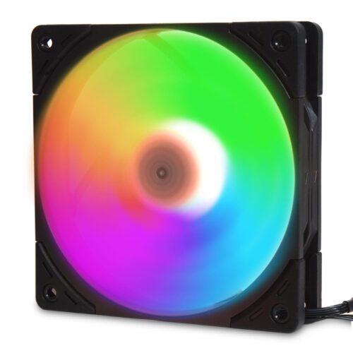 Scythe Wonder Tornado 120 PWM ARGB Chassis Fan 120mm 75.17 CFM 2500 RPM - WT1225FD25AR-P