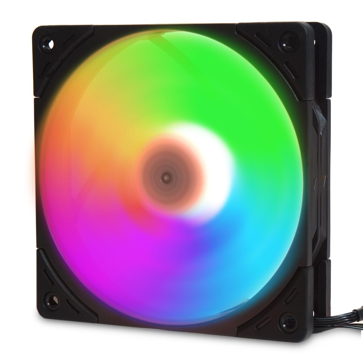 Scythe Wonder Tornado 120 PWM ARGB Chassis Fan 120mm 75.17 CFM 2500 RPM – WT1225FD25AR-P...