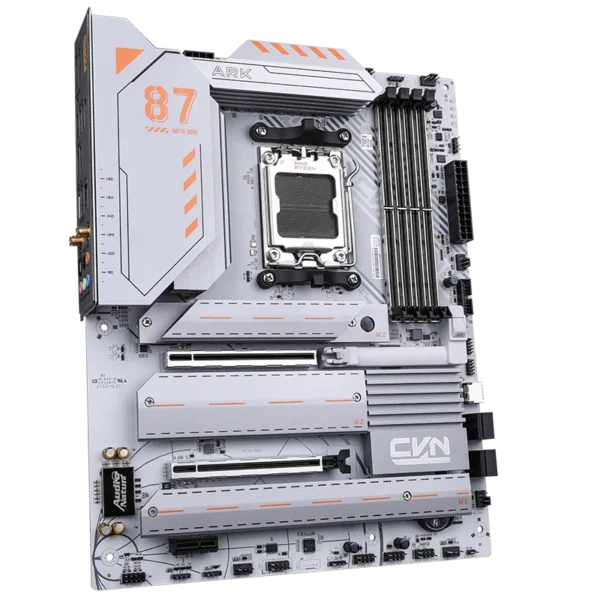 COLORFUL CVN X870 ARK FROZEN V14 DDR5 AM5 ATX Motherboard - AMD X870 Chipset - COLORFUL CVN X870 ARK FROZEN V14