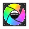 Ocypus GAMMA F12 ELITE ARGB Reverse Blade Chassis Fan 120mm 56 CFM 1.8mm H2O Black 3 in 1 - GAMMA-F12-BK3AM01E-GL