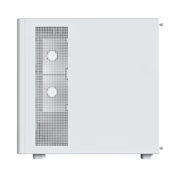MONTECH XR Wood White ATX Mid-Tower Case Walnut Panel ARGB 360mm Radiator Support - XR Wood White