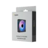 6 OCYPUS Gamma F12 ARGB Reverse Blade PWM Chassis Fan 120mm 50 CFM 1.65mm H2O Black - GAMMA-F12-BK1AM01X-GL