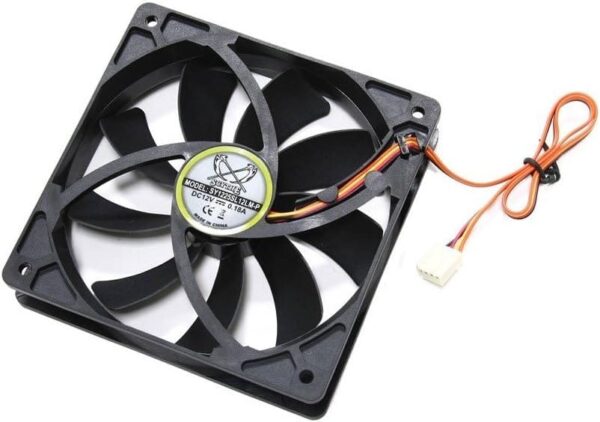 Scythe Slip Stream 12cm PWM Fan 120mm 1300 RPM 68.54 CFM - SY1225SL12LM-P