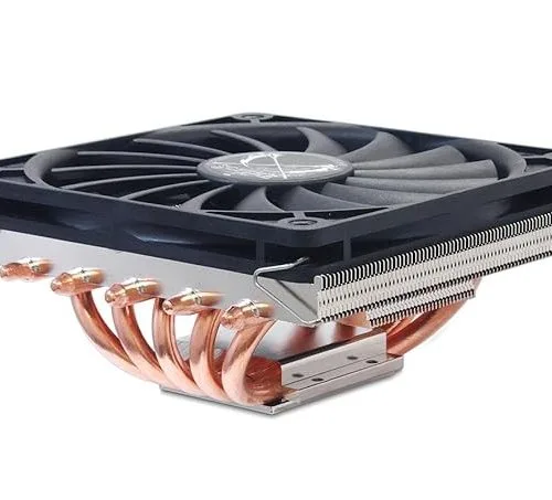 Scythe Big Shuriken 2 Rev. B CPU Cooler 58mm Low Profile 5 Heat Pipes 120mm PWM Fan - SCBSK-2100