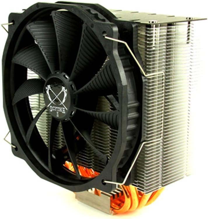 Scythe Ashura CPU Cooler 6 Heat Pipes 140mm PWM Fan Intel LGA 2011 AMD FM2 - SCASR-1000 1 Scythe Ashura CPU Cooler 6 Heat Pipes 140mm PWM Fan Intel LGA 2011 AMD FM2 - SCASR-1000