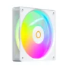 OCYPUS GAMMA F12 ELITE ARGB Chassis Fan 120mm 56 CFM 1.8mm H2O White - GAMMA-F12-WH1AM00E-GL