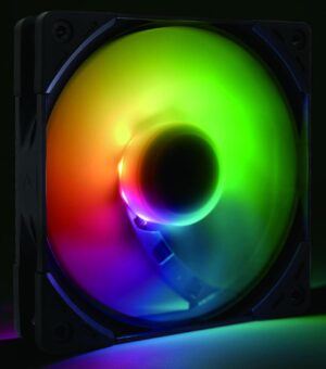 Scythe Kaze Flex II ARGB Chassis Fan 120mm 90.28 CFM 2000 RPM - KFS1225FD20AR-P