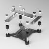 Scythe Mugen 6 Dual Fan White ARGB Edition Air Cooler 6 Heat Pipes 2500 RPM Intel LGA 1851 AMD AM5 - SCMG-6000DWR