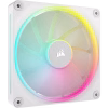 CORSAIR iCUE LINK LX140 RGB White 140mm PWM Fan Starter Kit Dual Pack Magnetic Dome Bearing Dual Light Loops - CO-9051032-WW