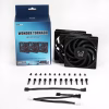 Scythe Wonder Tornado PWM Chassis Fan 120mm 75.17 CFM 2500 RPM 3 Pack - WT1225FD25X3-P