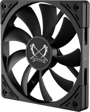 71G1xRQVrvL._AC_SL1500_ (1) Scythe Kaze Flex II 120 Slim PWM 1500 RPM Cooling Fan - KFS1215FD15-P