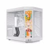 HYTE Y70 Touch Infinite Snow White Dual Chamber Mid-Tower ATX Case 14.9-inch IPS 2.5K Touchscreen - CS-HYTE-Y70TTI-WW