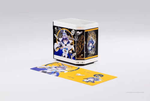 Hyte Y40 ATX Mid-Tower Case Snow White with Panoramic Tempered Glass and PCIe 4.0 Riser - CS-HYTE-Y60-KRONII