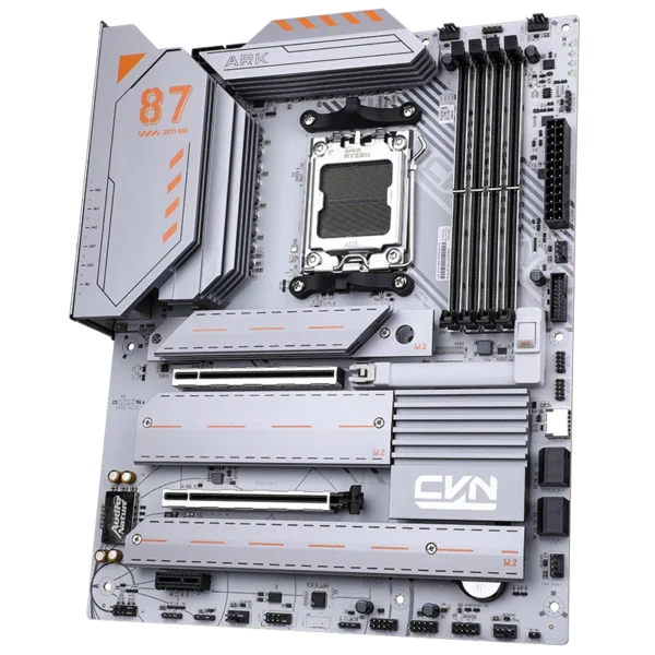 COLORFUL CVN X870 ARK FROZEN V14 DDR5 AM5 ATX Motherboard - AMD X870 Chipset - COLORFUL CVN X870 ARK FROZEN V14