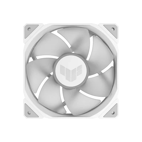 ASUS TUF Gaming TR120 ARGB Reverse 120mm PWM Fan Triple Pack Hydraulic Bearing 28mm Thick White - TUF GAMING TR120 FAN ARGB REVERSE WHITE 3IN1