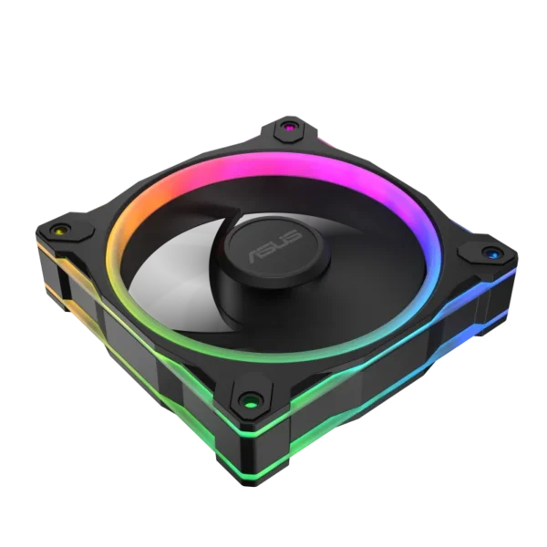 Asus Prime MR120 ARGB 120mm Case Fan Black - 1600RPM 58CFM - PRIME MR120 FAN ARGB BLACK