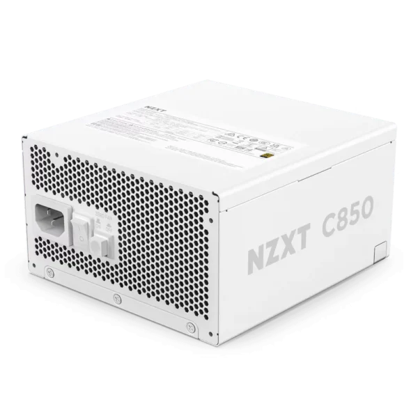 NZXT C850 Gold ATX 3.1 White 850W Fully Modular Power Supply - PA-8G2BW-US